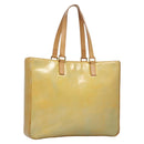 LOUIS VUITTON Monogram Vernis Columbus Tote Bag Gris M91028 LV Auth BA812-1