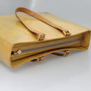 LOUIS VUITTON Monogram Vernis Columbus Tote Bag Gris M91028 LV Auth BA812-6