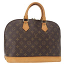 LOUIS VUITTON Monogram Alma Hand Bag M51130 LV Auth BA8120-1