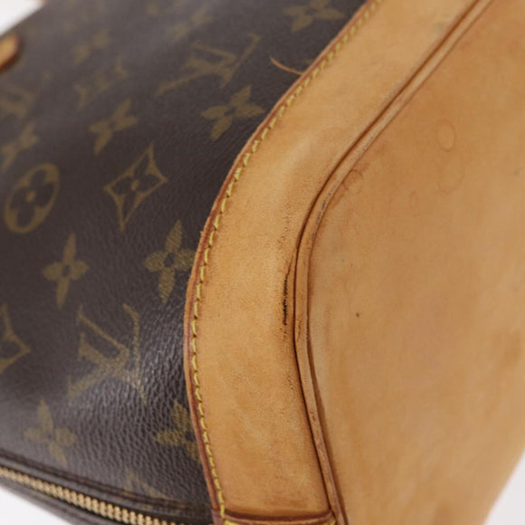 LOUIS VUITTON Monogram Alma Hand Bag M51130 LV Auth BA8120