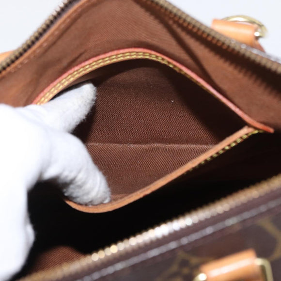 LOUIS VUITTON Monogram Alma Hand Bag M51130 LV Auth BA8120