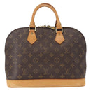 LOUIS VUITTON Monogram Alma Hand Bag M51130 LV Auth BA8120-2
