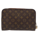 LOUIS VUITTON Monogram Orsay Clutch Bag M51790 LV Auth BA8121-13