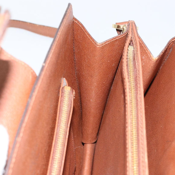 LOUIS VUITTON Monogram Kurcell Shoulder Bag M51375 LV Auth BA8122