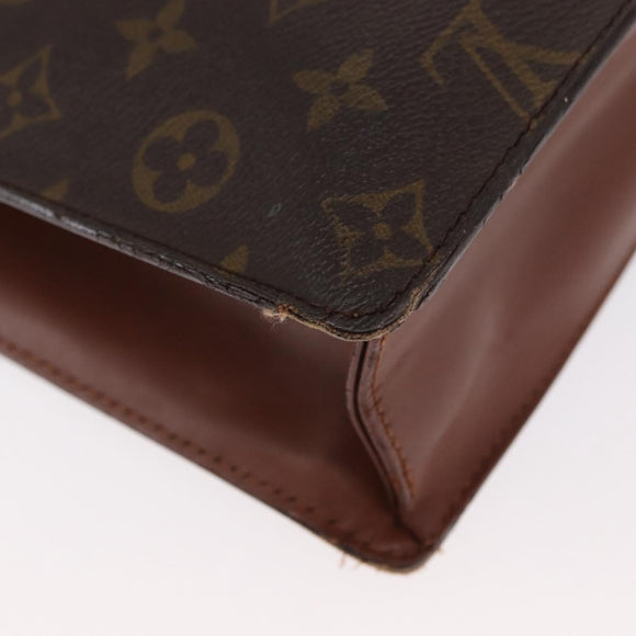 LOUIS VUITTON Monogram Monceau 28 Hand Bag M51185 LV Auth BA8123