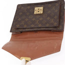 LOUIS VUITTON Monogram Monceau 28 Hand Bag M51185 LV Auth BA8123-15
