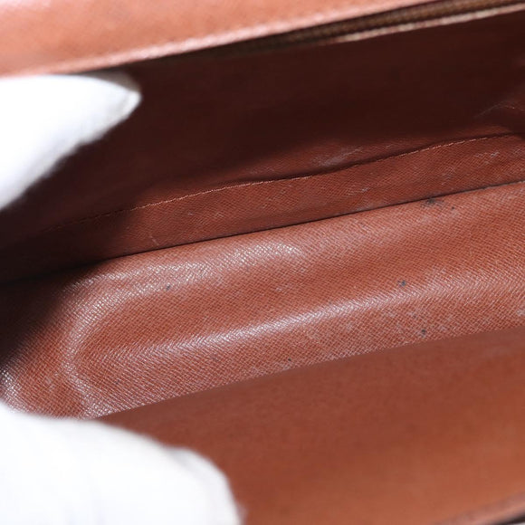 LOUIS VUITTON Monogram Monceau 28 Hand Bag M51185 LV Auth BA8123