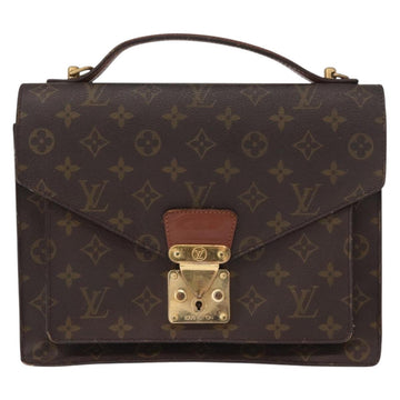 LOUIS VUITTON Monogram Monceau 28 Hand Bag M51185 LV Auth BA8123 - 0