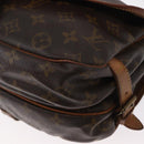 LOUIS VUITTON Monogram Saumur 30 Shoulder Bag M42256 LV Auth BA8124-18