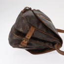 LOUIS VUITTON Monogram Saumur 30 Shoulder Bag M42256 LV Auth BA8124-3