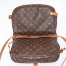 LOUIS VUITTON Monogram Saumur 30 Shoulder Bag M42256 LV Auth BA8125-21