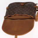 LOUIS VUITTON Monogram Saumur 30 Shoulder Bag M42256 LV Auth BA8125-28