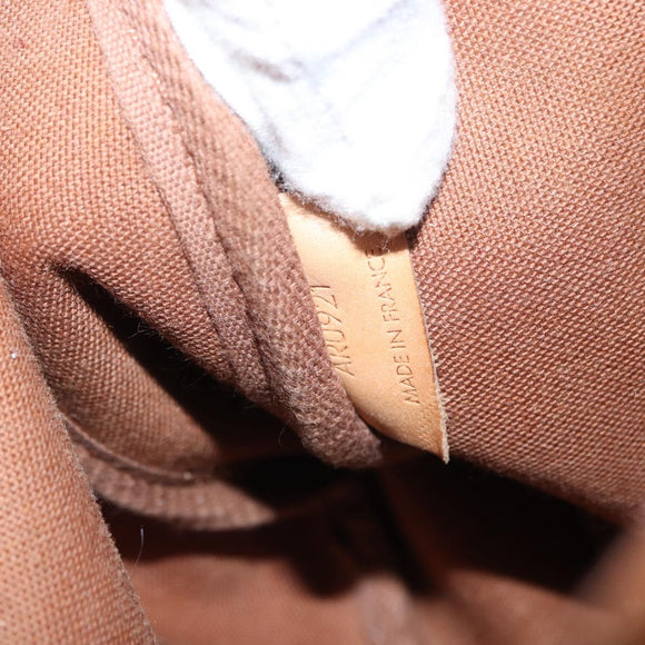 LOUIS VUITTON Monogram Saumur 30 Shoulder Bag M42256 LV Auth BA8125