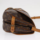 LOUIS VUITTON Monogram Saumur 30 Shoulder Bag M42256 LV Auth BA8125-3