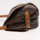 LOUIS VUITTON Monogram Saumur 30 Shoulder Bag M42256 LV Auth BA8125-4