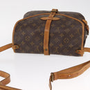 LOUIS VUITTON Monogram Saumur 30 Shoulder Bag M42256 LV Auth BA8125-6