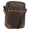 LOUIS VUITTON Monogram DanubeMM Shoulder Bag M45264 LV Auth BA8129-1