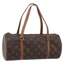LOUIS VUITTON Monogram Papillon 30 Hand Bag M51385 LV Auth BA8131-1