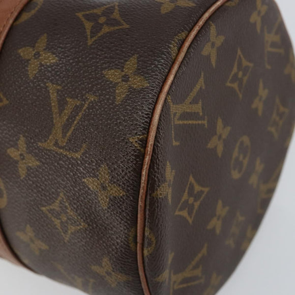 LOUIS VUITTON Monogram Papillon 30 Hand Bag M51385 LV Auth BA8131