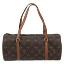 LOUIS VUITTON Monogram Papillon 30 Hand Bag M51385 LV Auth BA8131-13