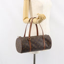 LOUIS VUITTON Monogram Papillon 30 Hand Bag M51385 LV Auth BA8131-20