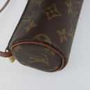 LOUIS VUITTON Monogram Papillon Pouch LV Auth BA8132-15