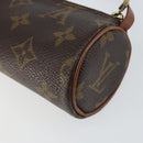 LOUIS VUITTON Monogram Papillon Pouch LV Auth BA8132-16