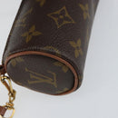 LOUIS VUITTON Monogram Papillon Pouch LV Auth BA8132-9