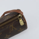 LOUIS VUITTON Monogram Papillon Pouch LV Auth BA8132-10