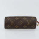 LOUIS VUITTON Monogram Papillon Pouch LV Auth BA8132-5