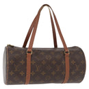 LOUIS VUITTON Monogram Papillon 30 Hand Bag M51385 LV Auth BA8133-1
