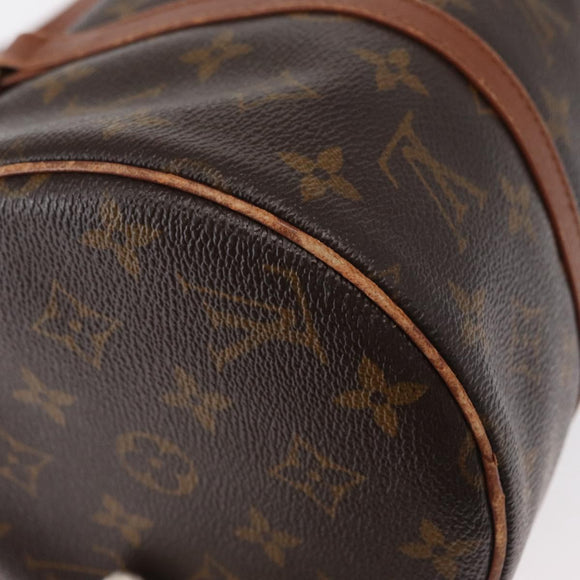 LOUIS VUITTON Monogram Papillon 30 Hand Bag M51385 LV Auth BA8133