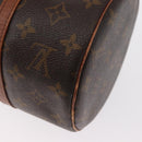 LOUIS VUITTON Monogram Papillon 30 Hand Bag M51385 LV Auth BA8133-17