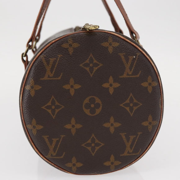 LOUIS VUITTON Monogram Papillon 30 Hand Bag M51385 LV Auth BA8133