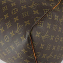 LOUIS VUITTON Monogram Keepall 55 Boston Bag M41424 LV Auth BA8136-9