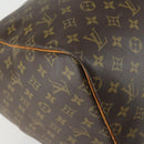 LOUIS VUITTON Monogram Keepall 55 Boston Bag M41424 LV Auth BA8136-14