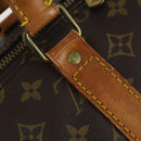 LOUIS VUITTON Monogram Keepall 55 Boston Bag M41424 LV Auth BA8136-17