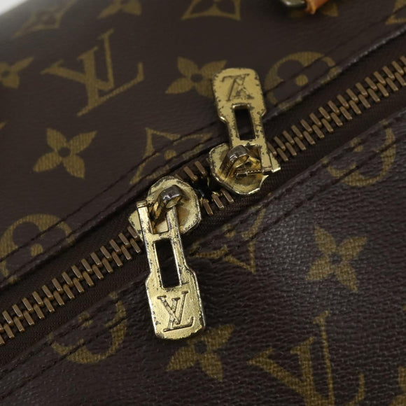 LOUIS VUITTON Monogram Keepall 55 Boston Bag M41424 LV Auth BA8136