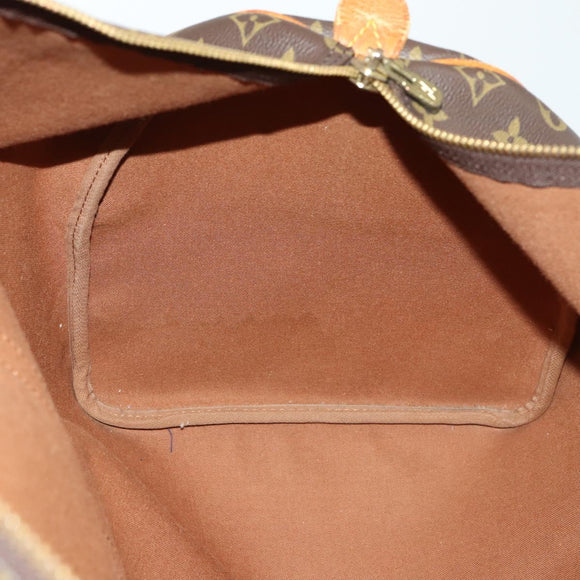 LOUIS VUITTON Monogram Keepall 55 Boston Bag M41424 LV Auth BA8136