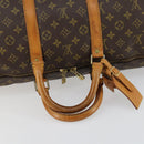 LOUIS VUITTON Monogram Keepall 55 Boston Bag M41424 LV Auth BA8136-7