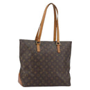 LOUIS VUITTON Monogram Cabas Mezzo Tote Bag M51151 LV Auth BA8137-1