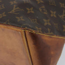 LOUIS VUITTON Monogram Cabas Mezzo Tote Bag M51151 LV Auth BA8137-15