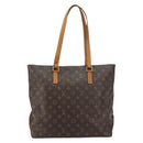 LOUIS VUITTON Monogram Cabas Mezzo Tote Bag M51151 LV Auth BA8137-13