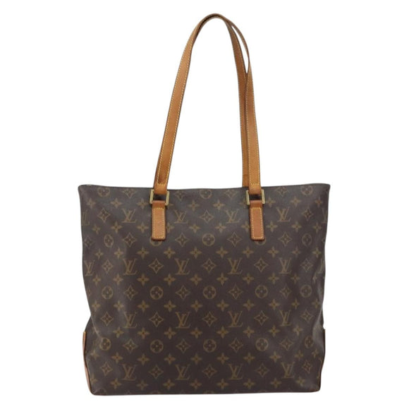 LOUIS VUITTON Monogram Cabas Mezzo Tote Bag M51151 LV Auth BA8137