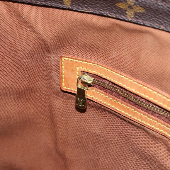 LOUIS VUITTON Monogram Cabas Mezzo Tote Bag M51151 LV Auth BA8137
