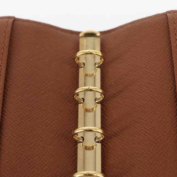 LOUIS VUITTON Monogram Agenda PM Day Planner Cover R20005 LV Auth BA8138