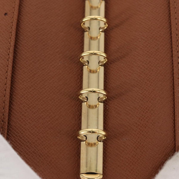 LOUIS VUITTON Monogram Agenda PM Day Planner Cover R20005 LV Auth BA8138