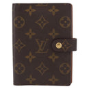 LOUIS VUITTON Monogram Agenda PM Day Planner Cover R20005 LV Auth BA8138-13