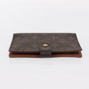 LOUIS VUITTON Monogram Agenda PM Day Planner Cover R20005 LV Auth BA8138-3
