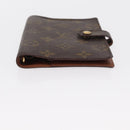 LOUIS VUITTON Monogram Agenda PM Day Planner Cover R20005 LV Auth BA8138-6